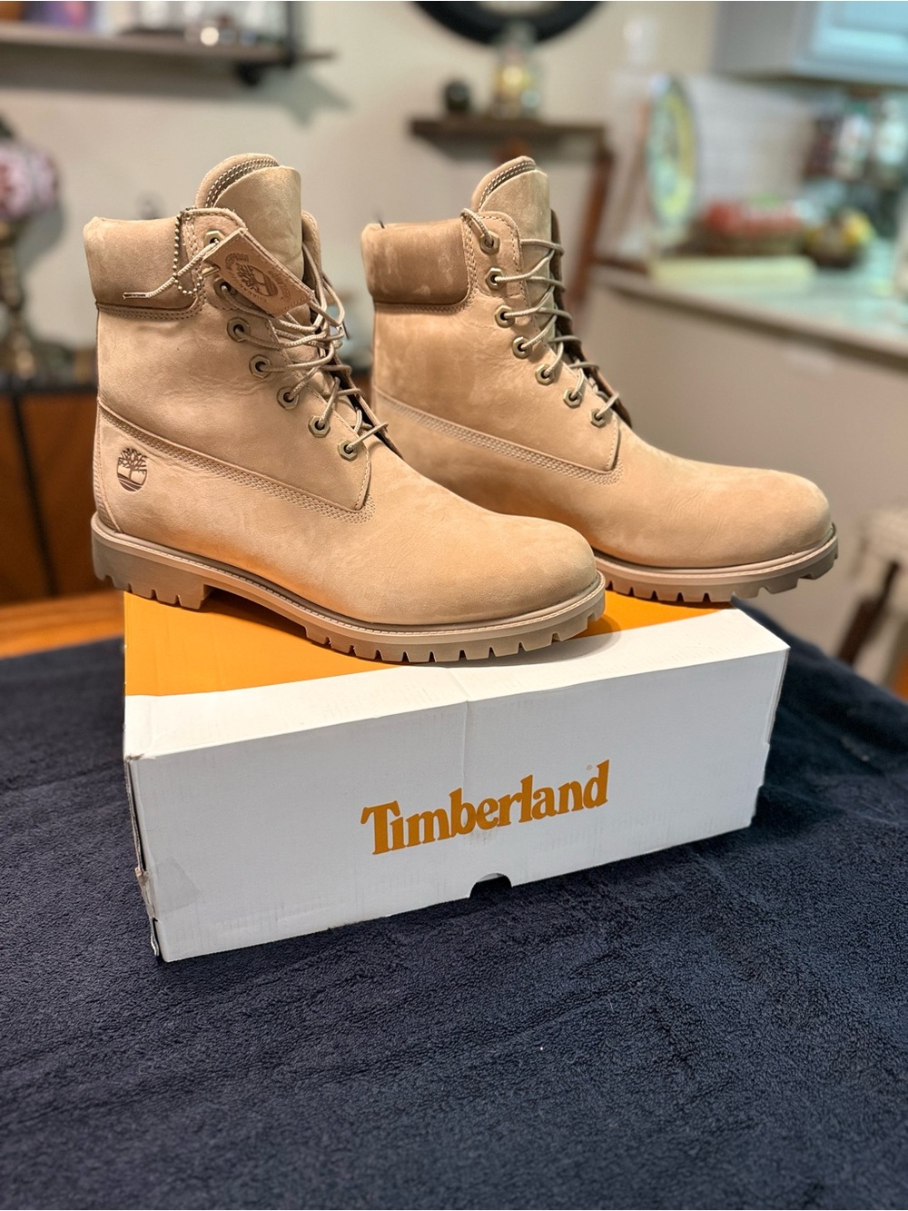 Timberland Premium 6” Double Tongue Waterproof Boots Journeys Exclusive OG Box
